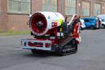 VW Werkfeuerwehr Baunatal Magirus Aircore LUF am 18.04.26 beim Blaulichttag in Henschel Museum Kassel  