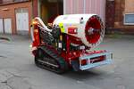 VW Werkfeuerwehr Baunatal Magirus Aircore LUF am 18.04.26 beim Blaulichttag in Henschel Museum Kassel