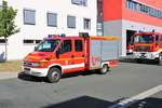 Feuerwehr Hanau IVECO Daily TLF Florian Hanau 1-20-1) am 03.06.18 beim Tag der offenen Tür im Gefahrenabwehrzentrum Hanau 