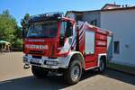 Feuerwehr Limeshain IVECO/Magirus TLF 20/40 (Florian Limeshain 01/25-01) am 19.08.18 beim Tag der Offenen Tür 