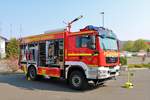 Feuerwehr Büdingen MAN TGM TLF4000 (Florian Büdingen 1-24) am 14.04.19 beim Tag der offenen Tür