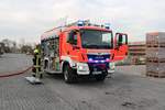 Feuerwehr Kleinostheim MAN TGM TLF3000 (Florian Kleinostheim 21/1) bei der Jahresabschlussübung am 24.11.19 
