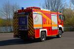 Feuerwehr Seligenstadt MAN TGA TLF20/40 SL (Florian Seligenstadt 1/24) am 05.04.25 bei einen Fototermin.
