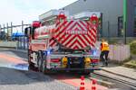 Feuerwehr Riedstadt Erfelden MAN TGS 26.430 Wassertransportfahrzeug (WTF) (Florian Riedstadt 26) am 25.04.26 bei einer Waldbrand�bung in Kelsterbach