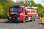 Feuerwehr Riedstadt Erfelden MAN TGS 26.430 Wassertransportfahrzeug (WTF) (Florian Riedstadt 26) am 25.04.26 bei einer Waldbrand�bung in Kelsterbach