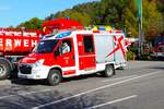 Feuerwehr Bad Schwalbach Scania IVECO Daily TSF am 01.10.23 beim Tag der offenen Tür