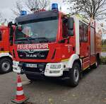 =MAN TGM als TSF-W-L der Feuerwehr KÜNZELL - DIRLOS steht anl. einer Ausbildung in Hünfeld, 11-2023