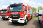Werkfeuerwehr Bosch MAN TGX ULF am 12.05.23 auf dem Rettmobil in Fulda
