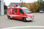Feuerwehr Weinheim Stadt Mercedes Benz Sprinter VLF am 30.10.21 bei einen Fototermin