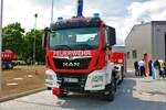 Feuerwehr Bad Schwalbach MAN TGS mit AB-Ks am 21.05.22 beim Tag der offenen Tür