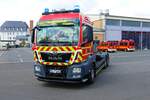 Feuerwehr Hanau MAN TGX WLF2 (Florian Hanau 1-66-2) am 06.05.23 bei einem Fototermin