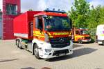 Feuerwehr Hofheim am Taunus Mercedes Benz Antos (Florian Hofheim 1/66) am 16.07.23 beim Tag der offenen Tür