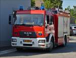 MAN Gerätewagen der Feuerwehr aus Mersch war etwas Abseits von den ganzen Massen beim  Tag der Polizei ,in Mersch abgestellt.  30.06.2019 