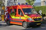 Mercedes Benz Sprinter des CGDIS, der operative technologische Unterst�tzungsgruppe (G.A.T.O.), war beim Tag des Zivilschutzes in Diekirch zu sehen.