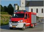 Renault Transportfahrzeug der Freiwilligen Feuerwehr der Gemeinde Kiispelt aufgenommen am 06.07.2013.