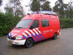 GW-Wasserrettung Mercedes-Benz Sprinter 316CDi35 Umbau HDS der Feuerwehr Dordrecht, Aufnahme am 01.11.2008 