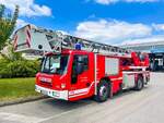 Feuerwehr Drehleiter Iveco in Wien gesehen 22.07.2021