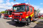 Scania P420 XT Feuerwehr Rankweil LF am 08.05.26 in Fulda auf der Rettmobil