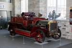 Eine Dennis-Feuerwehr Baujahr 1912, gebaut für die Great Western Railway, Swinden Railway Works.