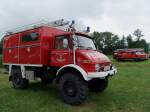 UNIOMOG-416, Baujahr 1973 der FF-Keneding posiert mit weiteren Feuerwehroldies bei der Wadholz-Classic2010;100718