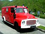 OPEL-Blitz Feuerwehrwagen aus dem Jahr1957 steht zum Verkauf bereit; 080428