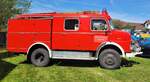Profilansicht eines Mercedes Benz 710 TLFA2000.
