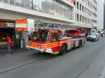 Feuerwehr Basel - Iveco Magirus  Nr.31  BS 378 in der Stadt Basel am 15.06.2012