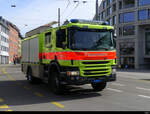 Scania P 410 Feuerwehr unterwegs in Winterthur am 22.09.2021