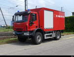 Iveco EuroCargo mit Spez. Kasten Aufbau für die SBB Feuerwehr in Pratteln am 23.05.2023