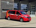 Feuerwehr Lyss mit einem Mercedes Vito bei der Feuerwehr Worben am 08.05.2026