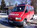 RENAULT, Feuerwehrfahrzeug aus Slowenien hat sich in Ried eingefunden;120222