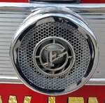 =Frontlogo des Haix-Feuerwehrfahrzeugs, fotografiert anl.