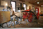 1910 Ahrens Steam Fire Engine ausgestellt im Fire Museum of Memphis, Tennessee / USA.