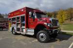 Das ist kein Monstertruck sondern der Rüstwagen der Feuerwehr von Cherokee in North Carolina ... (30.10.2013)