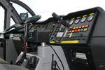 Cockpit des MAN/Rosenbauer GFLF 13500/1500/500 Panther 8x8 Großflughafenlöschfahrzeuges.
