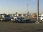 Flughafenfahrzeug in Kairo am 16.02.2013