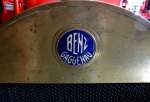 BENZ GAGGENAU, Kühleremblem an einem Oldtimer-Feuerwehrauto, das 1894 in Gaggenau/Baden gegründete Werk ist die älteste Automobilfabrik der Welt, Sept.2015