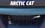 ARCTIC CAT, Schriftzug und Logo an der Front eines Quads, der US-amerikanische Hersteller von Quads und Schneemobilen wurde 1960 gegründet, Okt.2016