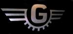 G, steht für Karl Goebel Fahrzeugfabrik Bielefeld, Tankemblem an einem Leichtmotorrad, von 1951-74 wurden Motorräder, Mopeds und Fahrräder produziert, Jan.2017