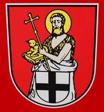 =Gemeindewappen von WENDEN angebracht am Ford Transit der dortigen Feuerwehr, gesehen auf dem Parkplatz der 2025er Rettmobil in Fulda