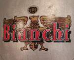 =Herstelleremblem der Bianci Tonale 175 cc, Bj.