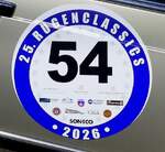 Logo der 25.R�genclassics, Oldtimer-Rallye von 2026