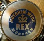 Rex, die 1948 in Mnchen gegrndete Firma baute bis 1964 Mopeds in verschiedenen Ausfhrungen, Aug.2013