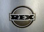REX, Logo der chinesische Motorrollermarke, Feb.2014