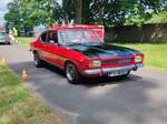 =Ford Capri auf dem Weg zur Oldtimerausstellung bei Schloss Fasanerie, 06-2025
