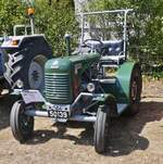 Steyr 80, BJ 1950, 13 PS, 1Zyl, aufgenommen beim Oldtimertreffen in Nocher.
