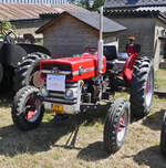 Massey Ferguson 135, BJ 1966, 35 PS, 4Zyl, konnte beim Oldtimertreffen in Nocher zu sehen. 23.08.2026