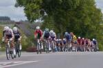 Ein Teil der Radrennfahrer bei der Skoda Tour de Luxembourg.