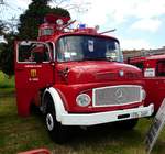 MB als ehemaliger Wasserwerfer der Polizei, ausgestellt im Mai 2017 in der Burgenstadt Schlitz