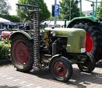 =Fendt Dieselross, ausgestellt bei der Traktorenausstellung  Ahle Bulldogge us Angeschbach oh Lannehuse  in Angersbach im Juni 2018